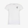 Rag & Bone Mushroom-embroidered Short-sleeved Organic-cotton T-shirt