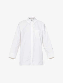 Sylvie Relaxed-fit Cotton Shirt
