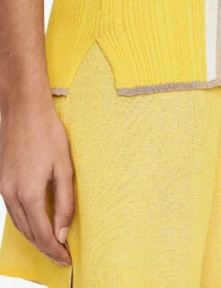 Joseph Striped Ribbed Knit Vest Top -Whistles Clothing Shop R04169969 IVORYCOMBO ALT04