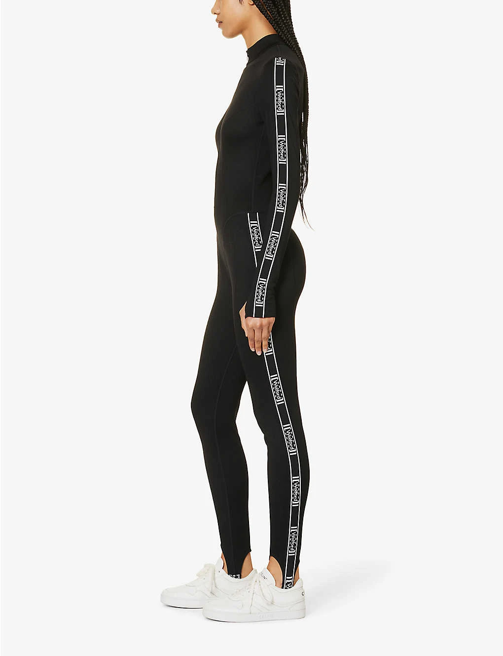 Wolford Thermal Brand-tape Stretch-woven Jumpsuit 2 Wolford Thermal Brand-tape Stretch-woven Jumpsuit - Image 2