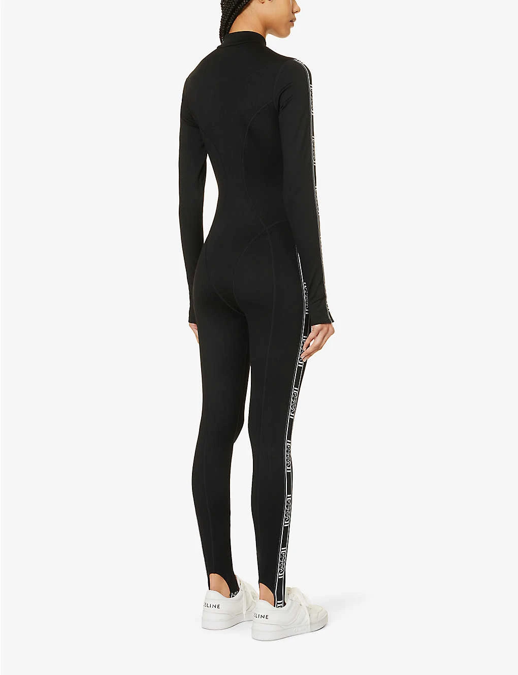 Wolford Thermal Brand-tape Stretch-woven Jumpsuit 4 Wolford Thermal Brand-tape Stretch-woven Jumpsuit - Image 4