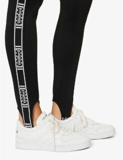 Wolford Thermal Brand-tape Stretch-woven Jumpsuit 11 Wolford Thermal Brand-tape Stretch-woven Jumpsuit -Whistles Clothing Shop R04171473 BLACK ALT05