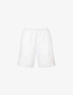 Sporty & Rich X Prince Brand-print Cotton-jersey Shorts