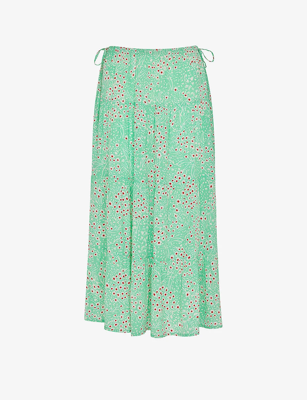 Whistles Daisy Meadow Floral-print Woven Midi Skirt 1 Whistles Daisy Meadow Floral-print Woven Midi Skirt