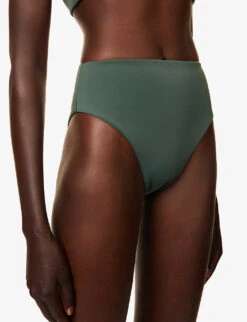 Maxime High-rise Bikini Bottoms -Whistles Clothing Shop R04181997 PETROL ALT02