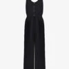 Black Culotte Jumpsuit