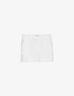 New Release 21 Zadig & Voltaire Please Crystal-embellished Stretch-woven Shorts