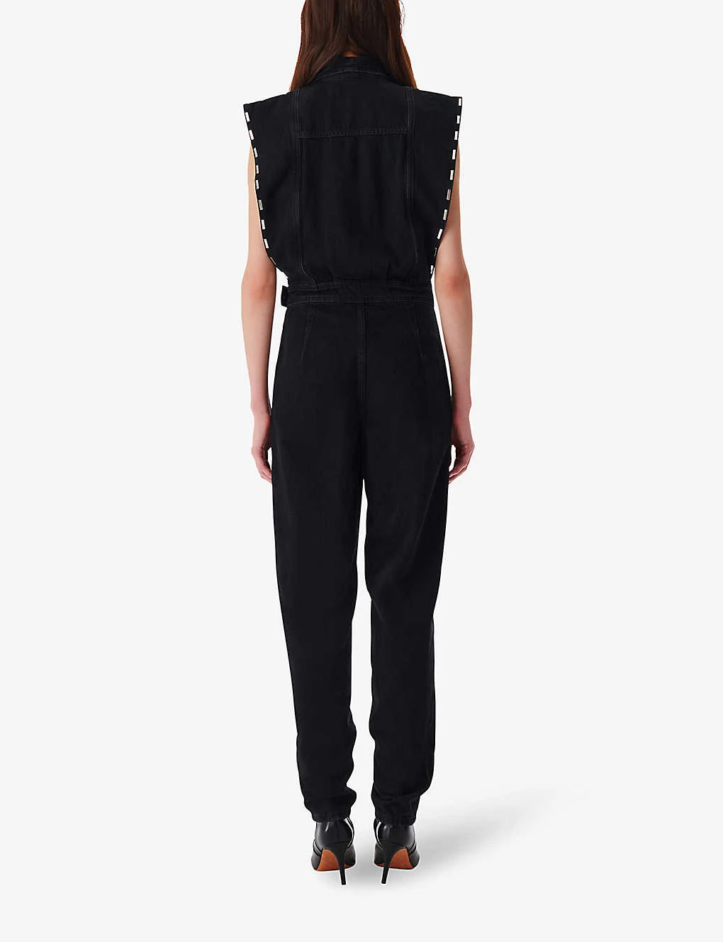 IRO Bilae Sleeveless Denim Jumpsuit 4 IRO Bilae Sleeveless Denim Jumpsuit - Image 4