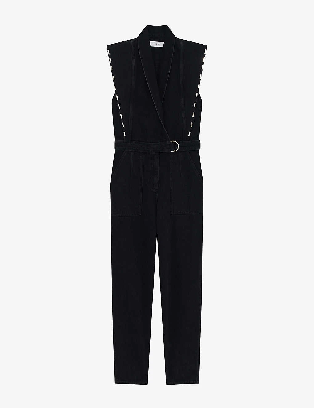 IRO Bilae Sleeveless Denim Jumpsuit 1 IRO Bilae Sleeveless Denim Jumpsuit