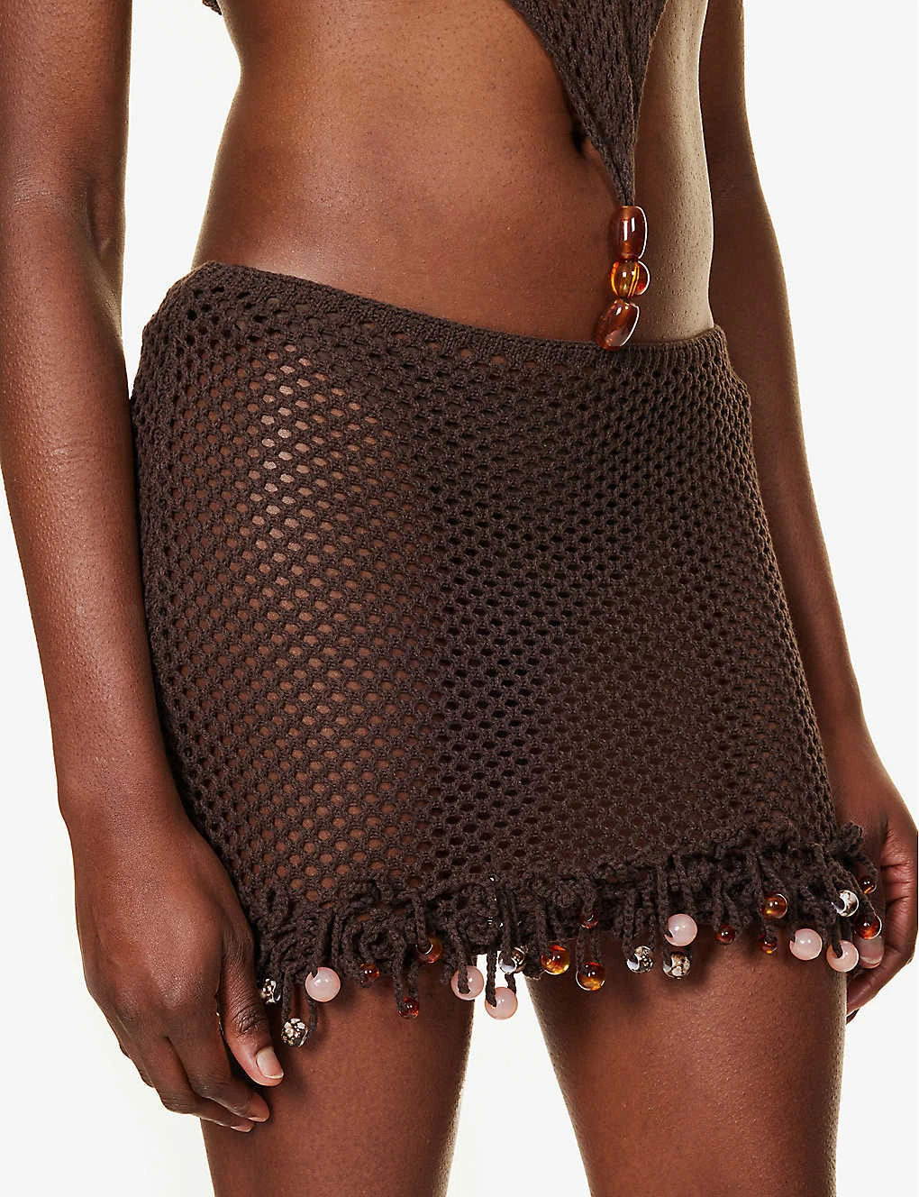 Jaded London Magma Crotchet Cotton-blend Mini Dress 5 Jaded London Magma Crotchet Cotton-blend Mini Dress - Image 5