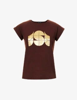 Soeur Valentina Logo-print Cotton-blend T-shirt