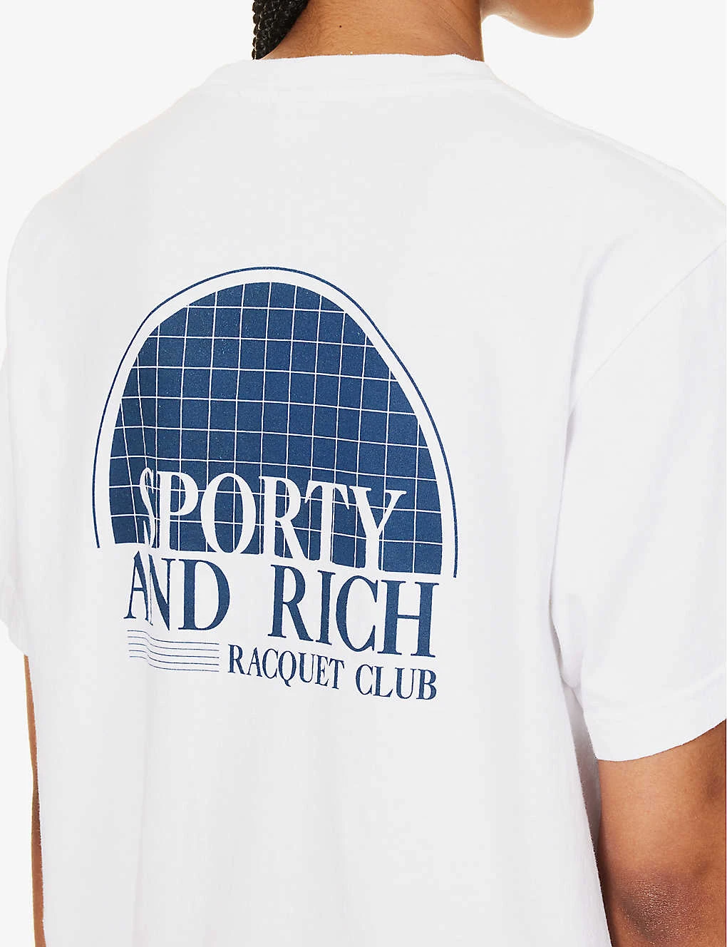 Racquet Club Logo-print Cotton T-shirt 5 Racquet Club Logo-print Cotton T-shirt - Image 5