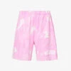 Wellness Tie-dye Cotton-jersey Shorts